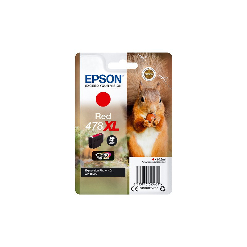 Cartouche d'encre Epson 478XL Red