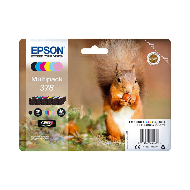 Cartouches Pack Epson 378