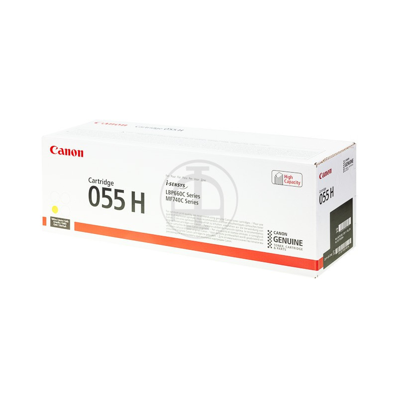 Toner Canon 055H Jaune