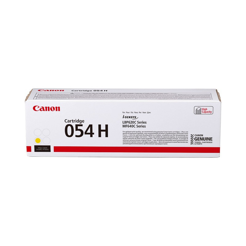 Toner Canon 054H Jaune