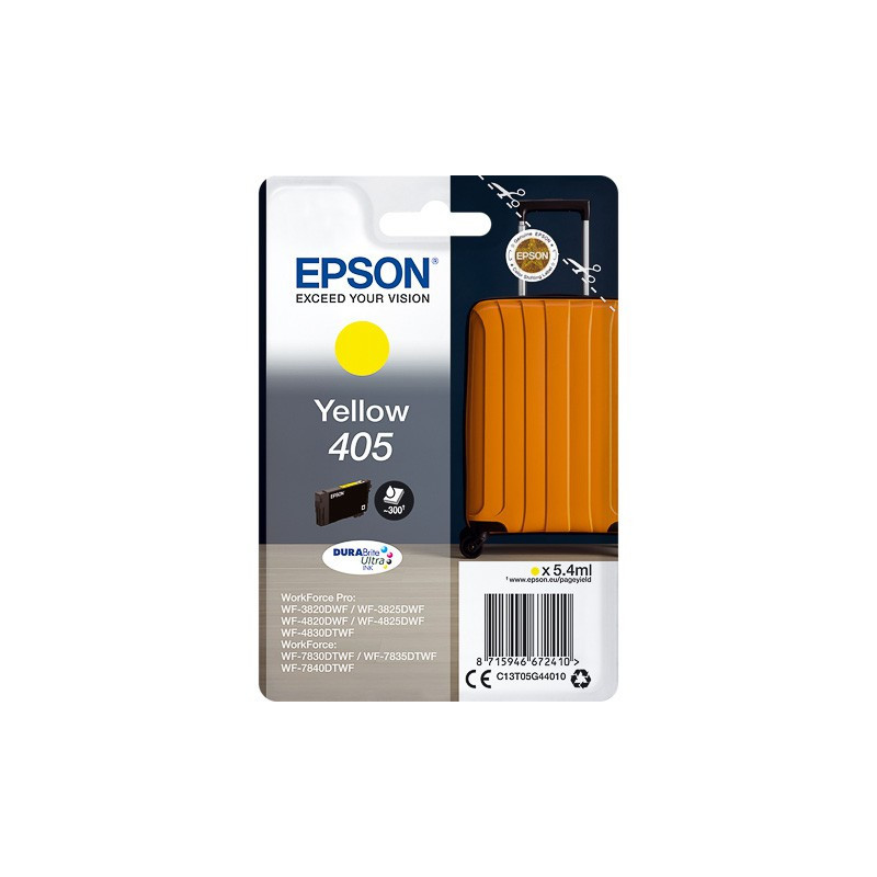 Cartouche d'encre Epson 405 Jaune