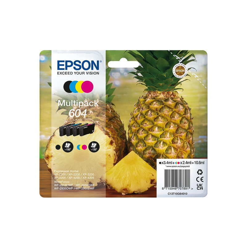 Cartouche Pack Epson 604