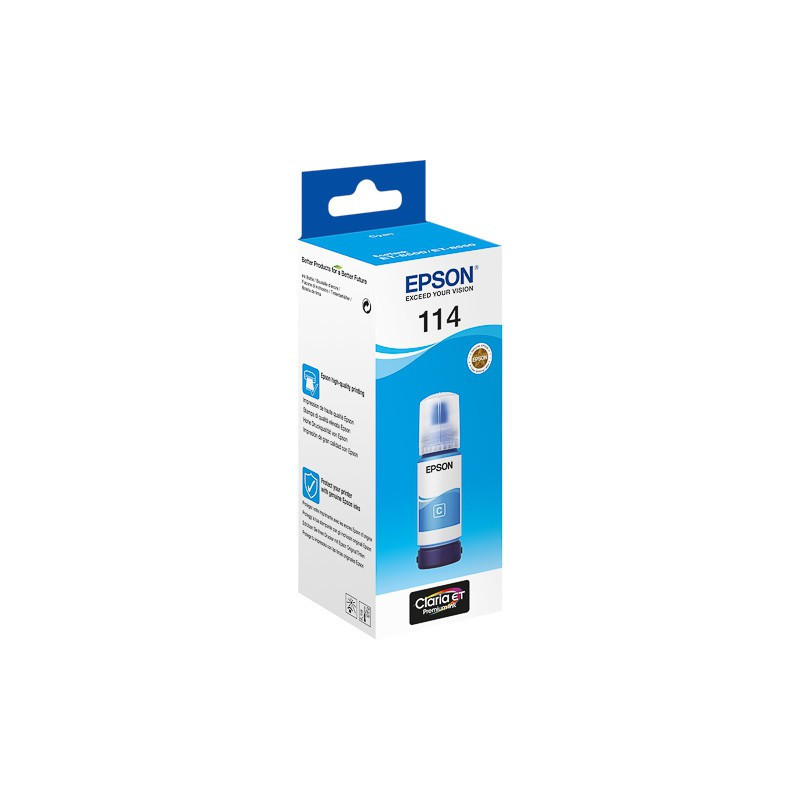 Epson Bouteille EcoTank 114 Cyan