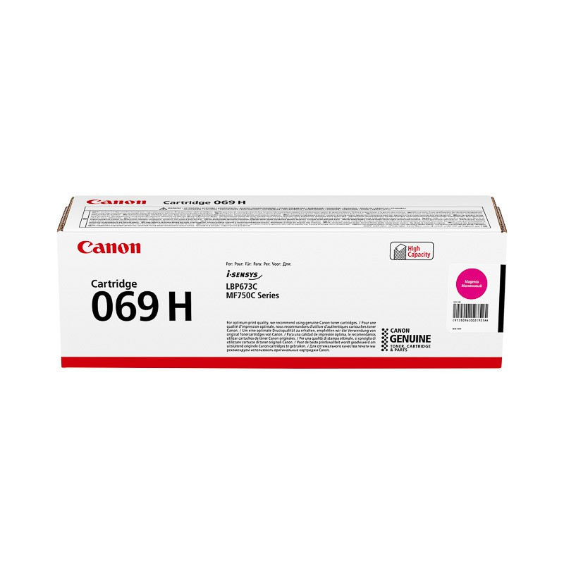 Toner Canon 069H Magenta