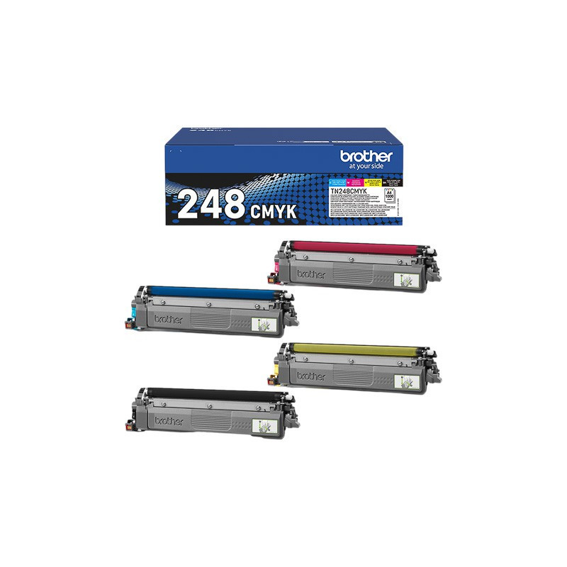 Pack 4 Toners Brother TN-248 CMYK