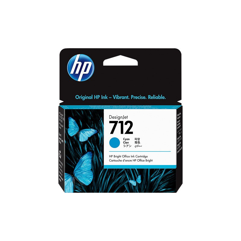 Cartouche d'encre Hp 712 Cyan