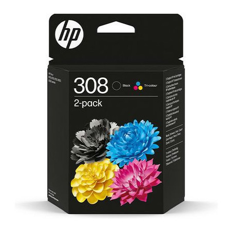 Cartouche d'encre HP N°308Pack Noir et couleur