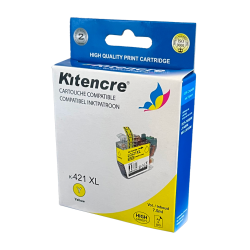 Cartouche d'encre LC-421XL Jaune