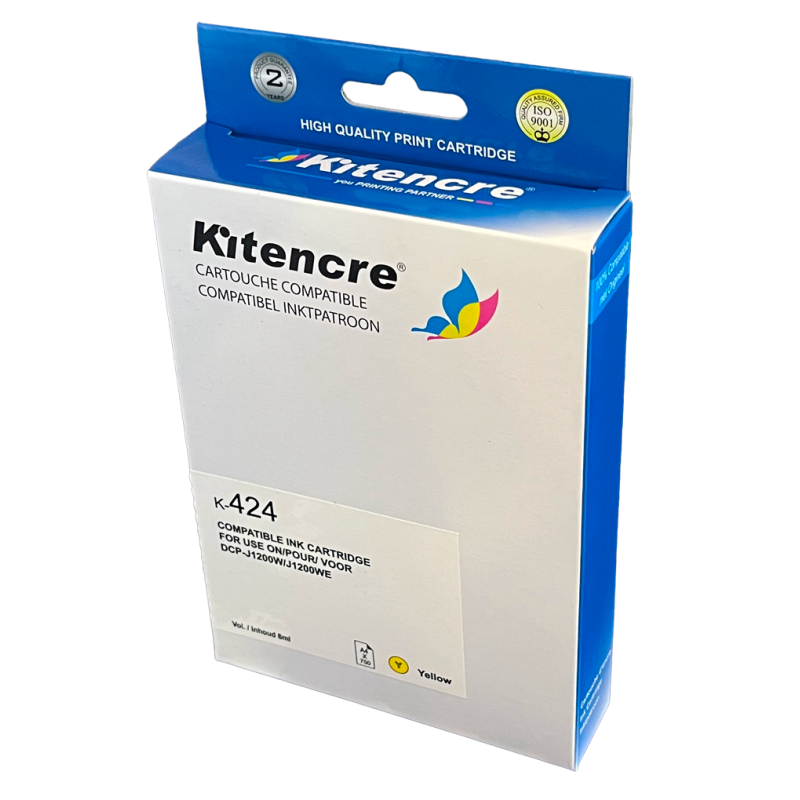 Cartouche d'encre LC-424 Jaune
