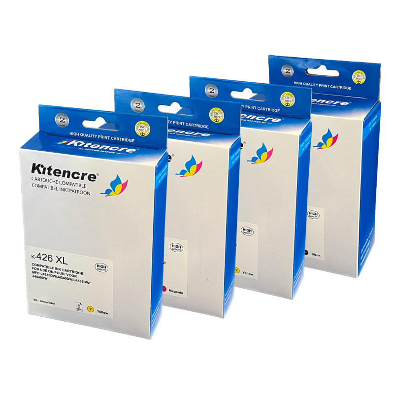Pack de 4 Cartouches LC-426XL K / C / M / Y