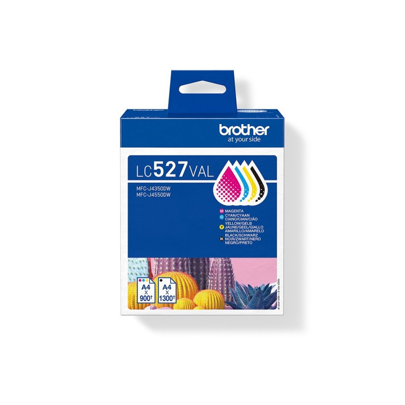 Cartouche d'encre Brother LC-527 - Pack 4
