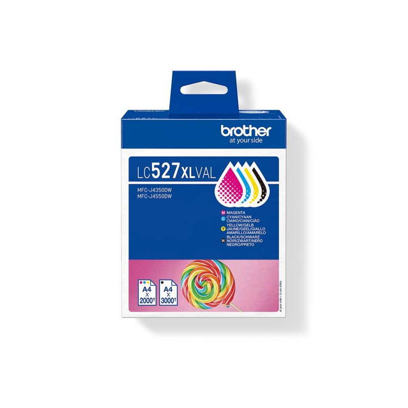 Cartouche d'encre Brother LC-527XL - Pack 4