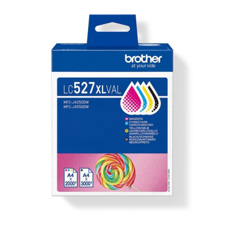 Cartouche d'encre Brother LC-527XL - Pack 4