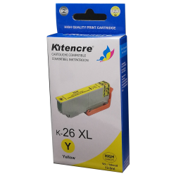 Cartouche d'encre 26 XL Jaune