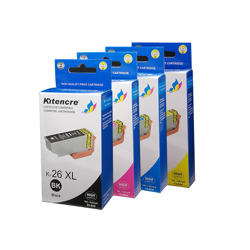 Pack 4 Cartouches - 26 XL