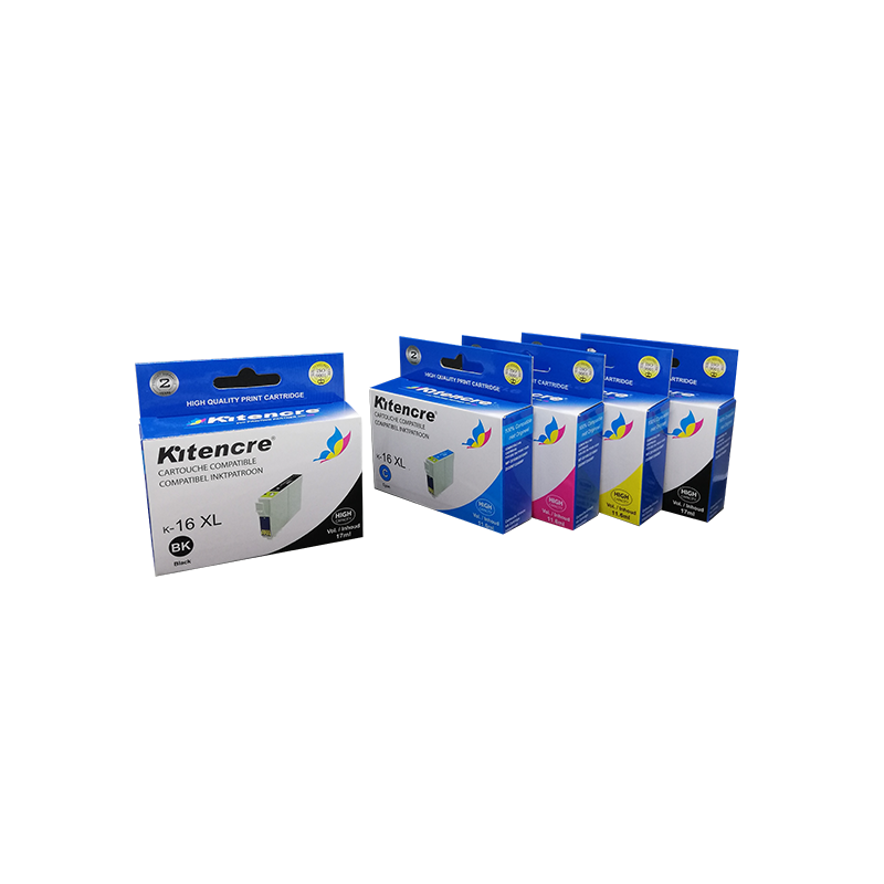 Lot 4 Cartouches +1 GRATUITE - 16 XL