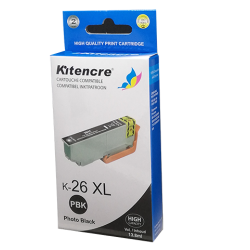 Cartouche d'encre 26 XL Noir Photo
