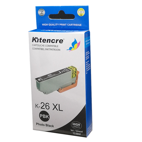 Cartouche d'encre 26 XL Noir Photo