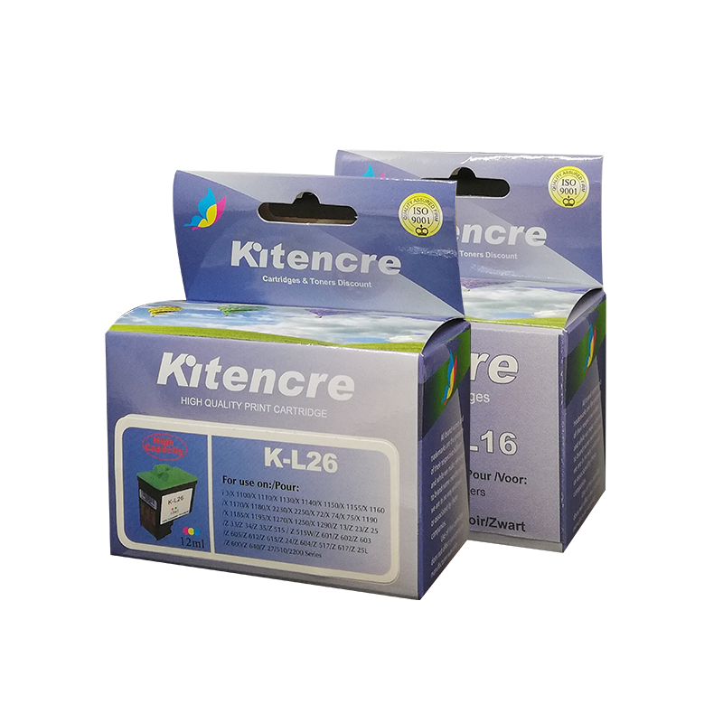 Cartouches d'encre 16 + 26 - Pack