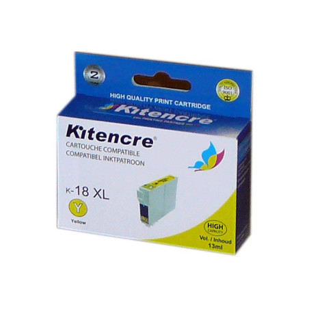 Cartouche d'encre 18 XL Jaune