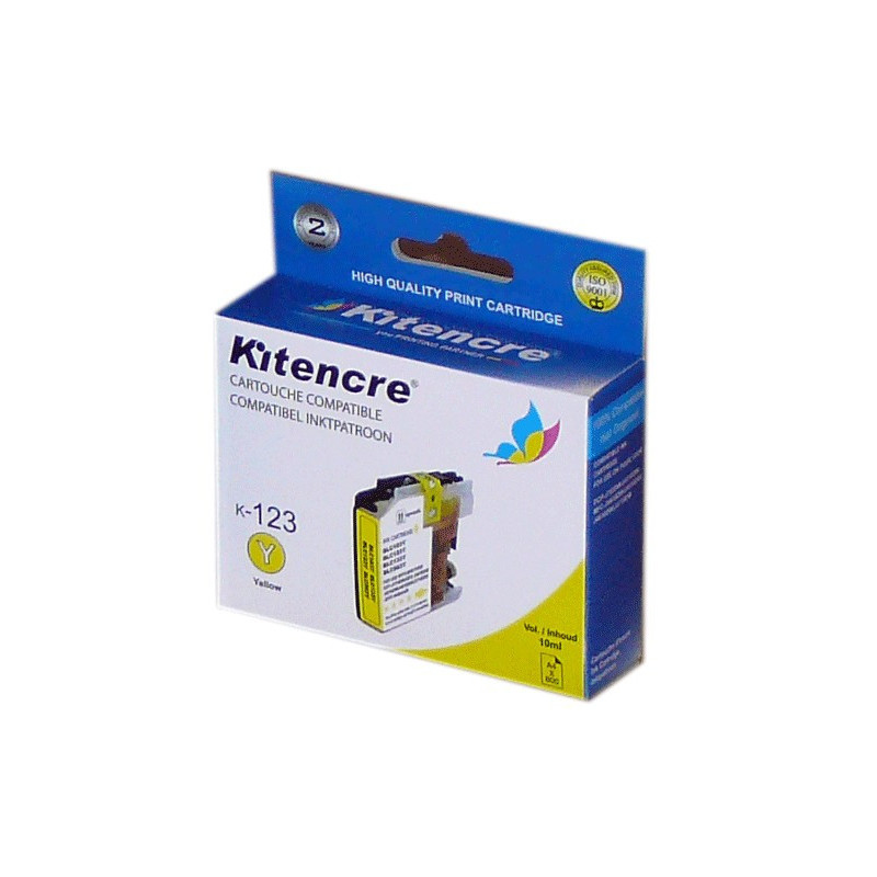 Cartouche d'encre LC-123 Jaune