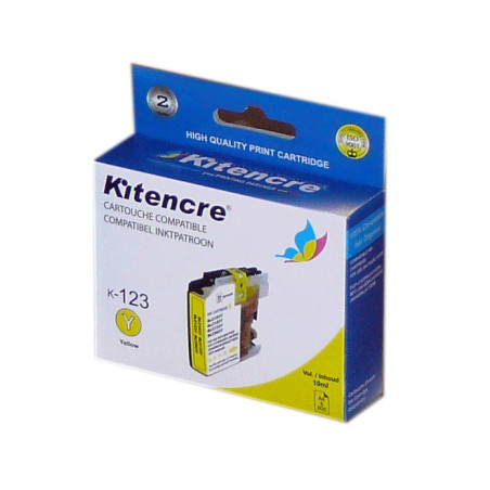 Cartouche d'encre LC-123 Jaune