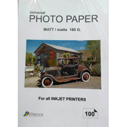 Papier Photo Mat A4 - 140G 100 Feuilles Mat