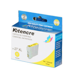 Cartouche d'encre 27 XL Jaune