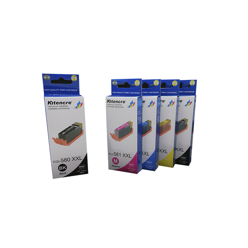 Lot Cartouches CLI581XXL / PGI-580XXL - 5 Cartouches