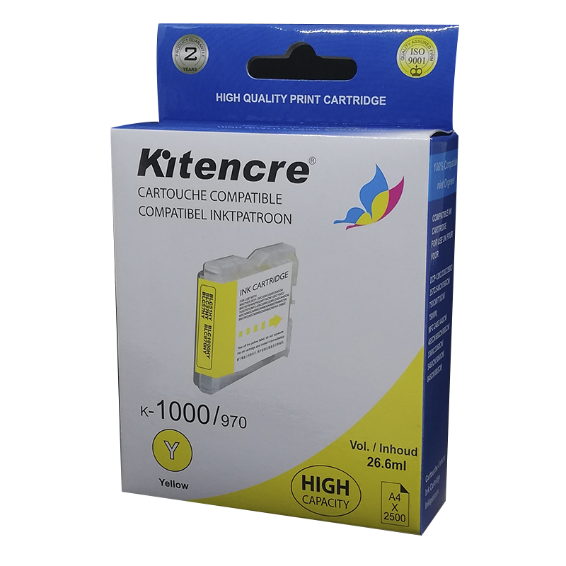 Cartouche d'encre LC 970 Jaune HC ( High Capacity )