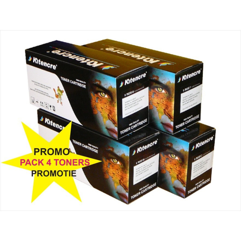 Pack 4 Toners CE310 - 126A K / C / M / Y