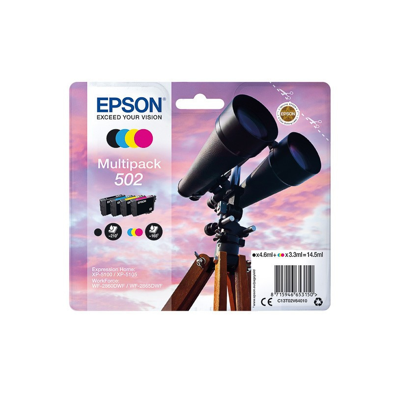 Cartouches Pack Epson 502 