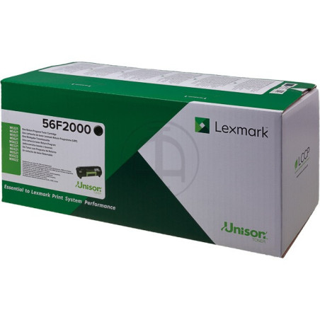 Toner Lexmark 56F2000 Noir