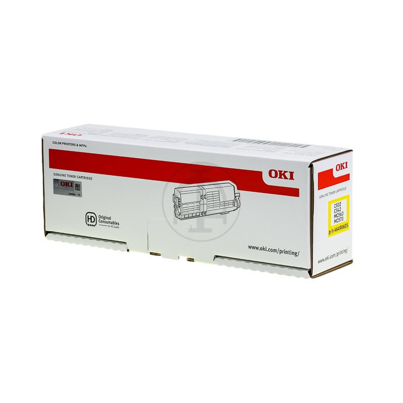 Toner OKI C532 HC Jaune
