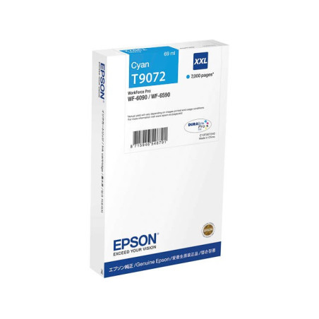 Cartouche d'encre Epson T9072 XXL Cyan