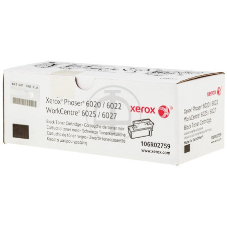 Toner Xerox Phaser 6020 Noir