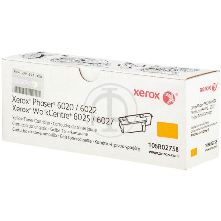 Toner Xerox Phaser 6020 Jaune
