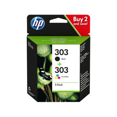 Cartouches HP N°303 Pack Noir & Couleur