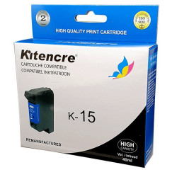 Cartouche d'encre Noire n° 15 2