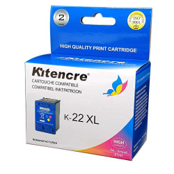 Cartouche d'encre n° 22xl Grande Capacité Couleur