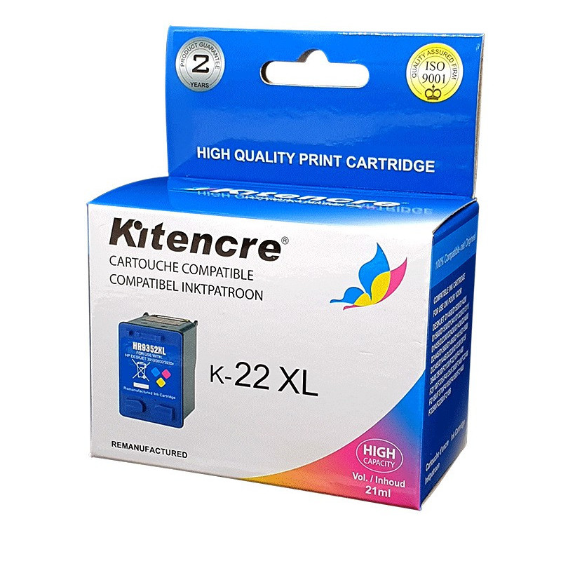 Cartouche d'encre n° 22xl Grande Capacité Couleur