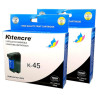 Pack 2 Cartouches n° 45 