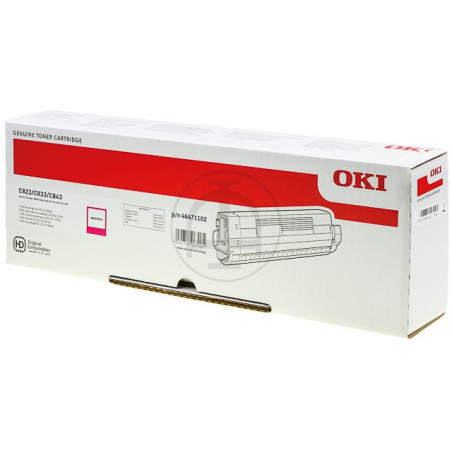 Toner OKI C823 Magenta