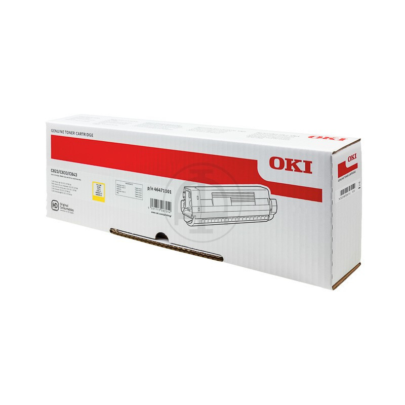 Toner OKI C823 Jaune